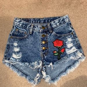 DADA jean shorts